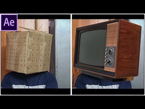 Place 3D Objects on to Face by tracking using Element 3D | After Effects tutorial