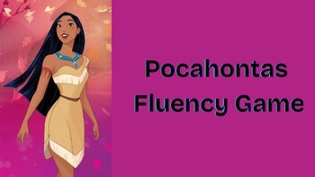 Pocahontas’ Forest Friends: A Fluency Game (68 Interactive Slides): PDF & CANVA