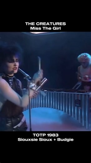@postpunk_80 on Instagram: ""Miss the Girl" is the debut single recorded by English band the Creatures (Siouxsie Sioux and drummer Budgie). It was co-produced by Mike Hedges and was released as the lead single from the critically acclaimed Feast album. It was remastered in 1997 for A Bestiary Of. The song was allegedly inspired by the 1973 novel Crash, a story about car-crash fetishists by J. G. Ballard."