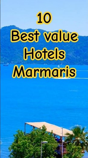 10 TOP Hotels in Marmaris (That won't break the bank) - Turkey Travel