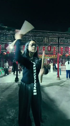 该收收心回家敲英歌了#西门女子英歌