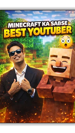 Who is the most popular Minecraft YouTuber ? 😱#shorts