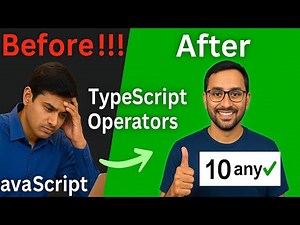TypeScript Operators Explained (With Live Code)