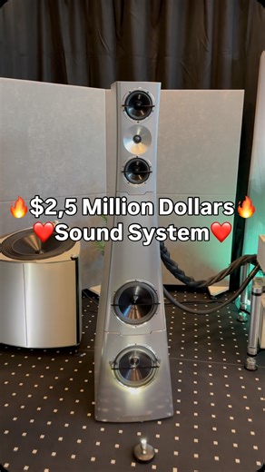 2.8K views · 679 reactions | $2,5 Million Dollars ❤️ Home Sound System  Audiophile HiEnd Stereo Speaker Setup #hifi #highend #audio #music #audiophile | Audiophile HighEnd Audio | Facebook