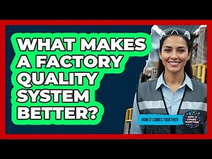 What Makes A Factory Quality System Better?