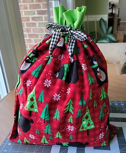 Reusable Fabric Drawstring Gift Bag Sewing Tutorial, Easy 20-minute Sewing Pattern for Eco-friendly Cloth Gift Bags, Christmas and Birthday - Etsy