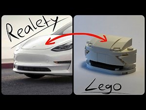 How to build a Lego Tesla Model 3 Front (Episode 18)