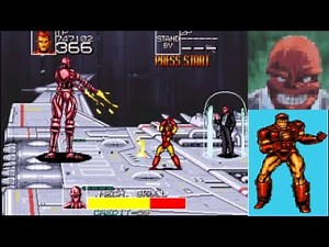 Captain America and The Avengers Arcade (1991) Iron Man Full Playthrough (Beat'em Up)