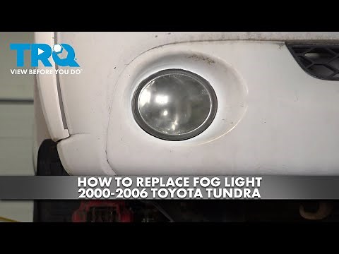 How to Replace Fog Lights 2002-2006 Toyota Tundra