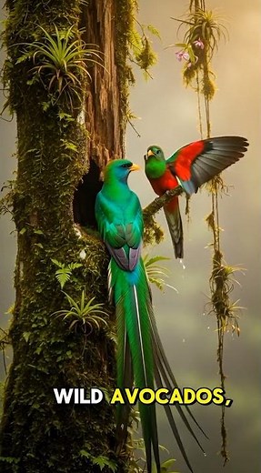 Resplendent Quetzal Facts | The Sacred Bird of Guatemala.#WildlifeFacts#BirdLovers#NatureDocumentary