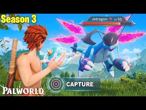 Finally Captured Jetdragon 😍😍 | Palworld Gameplay 😍 | Part 22 | George Gaming |