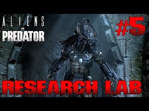 AVP Aliens vs Predator NIGHTMARE Predator Mission 5: Research Lab | Gameplay Walkthrough