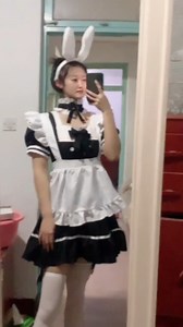 Watch Girls Bunny Maid Sweet Kawaii Costume Cosplay Dress Video on Amazon Live