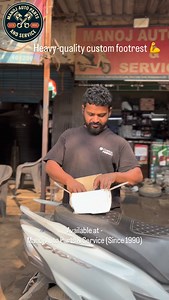 Designed for loading and daily commercial use 💪 Even with a front box installed, leg space remains comfortable ✅ Strong build • Custom fit • Made for long-term use 🛵 Comment (Link) Available at👇🏻 @manojautopartsandservice . . #reels #viralreels #explorepage #trendingreels #instareels | manoj auto parts and service