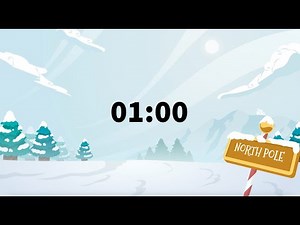 1 minute Christmas Themed Timer