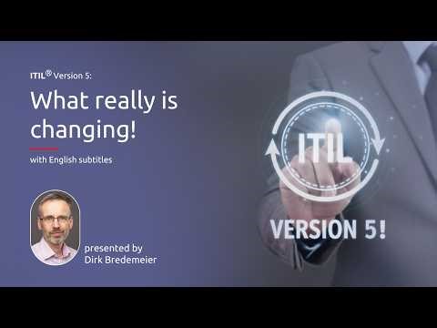 Maxpert Webinar – ITIL® Version 5: What’s new? (English subtitles)