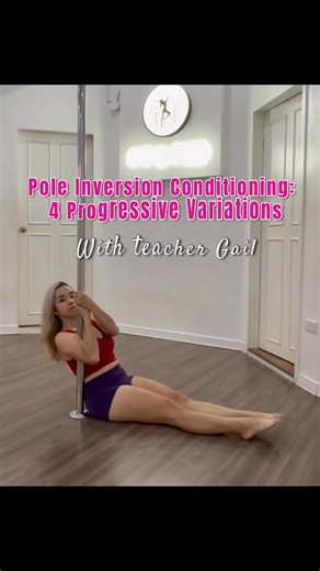 Want to achieve your pole inversion? Here’s a step-by-step conditioning guide – from beginner to advanced – to help you build strength and technique the smart way! 💪✨ Join teacher Gail’s class every Friday and Saturday at 10 am or watch to learn the proper form and the muscle groups activated in each variation.Tag a pole friend who’s working on their invert! 🔁👯‍♀️#PoleConditioning #InvertGoals #PoleProgression #PoleFitnessJourney #FitAndFabStrong Fit&fab Pole Fitness | Fit&fab Pole Fitness