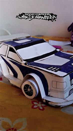 Need For Speed Most Wanted 2005 ( BMW M3 GTR ) Build in 4 Days. #nfsmostwanted #bmwm3gtr #ajcaayon