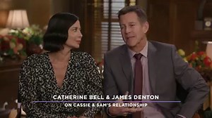 20K views · 731 reactions | Catherine Bell and James Denton share what's special about Cassie and Sam's relationship ahead of tomorrow's season premiere of Good Witch. | Hallmark Channel | Facebook
