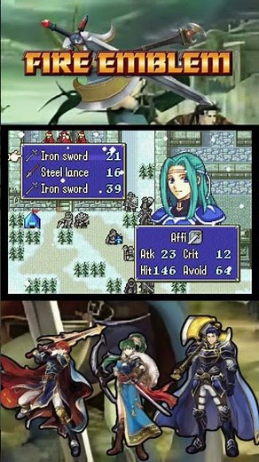 Fire Emblem: The Blazing Blade - DOUBLE PEGASUS COMBO! #fireemblem #nintendo #gameboyadvance