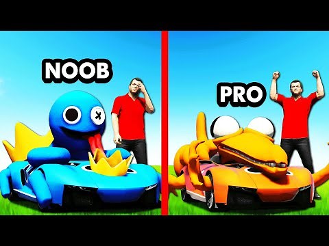 Upgrading RAINBOW FRIENDS CARS In GTA 5