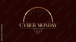The countdown to Cyber Monday begins, symbolized by a prominent clock set against the vastness of dark space. A compelling union of holiday promotions and the infinite cosmos