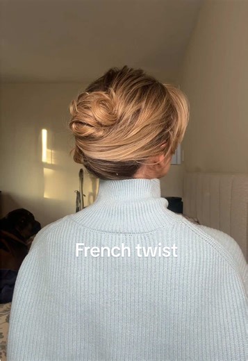 Effortless French Twist Hair Tutorial