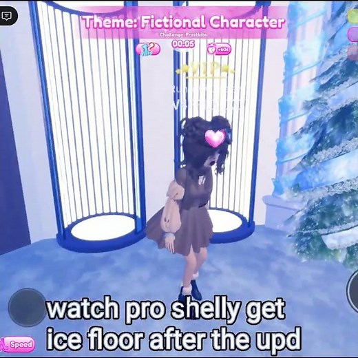 watch pro shelly get ice floor after the upd😋😋😋😋