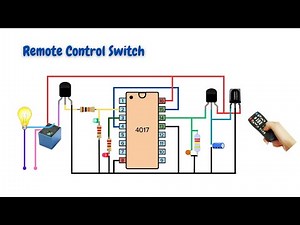 How to Make Remote Control Switch Using TV Remote Control
