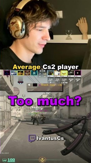 Most normal Cs2 interaction😭 #counterstrike #cs2