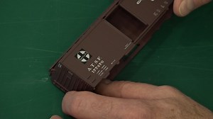 Decaling—Changing the Number on a Boxcar