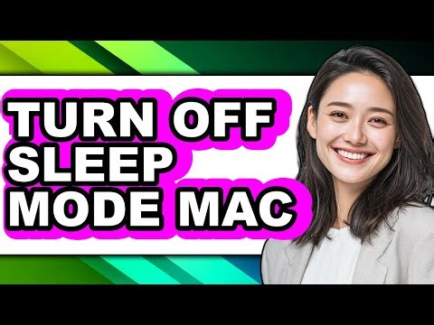How to Turn Off Sleep Mode Mac - Easy Guide
