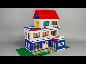 How To Build a LEGO Modern Luxurious House MOC🏡| Building Blocks Instructions |Diy #lego #house #diy