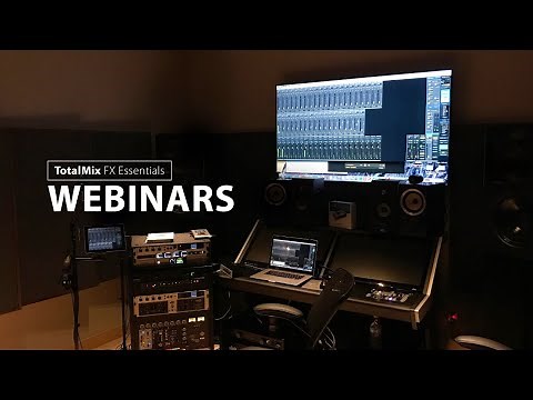 TotalMix FX Essentials Episode 1: Basics