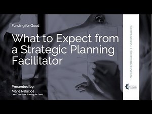 What to Expect from a Strategic Planning Facilitator