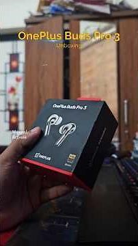OnePlus Buds Pro 3 Unboxing ♥️ DYNAUDIO #shortsfeed #unboxing #oneplusbudspro3 #shorts