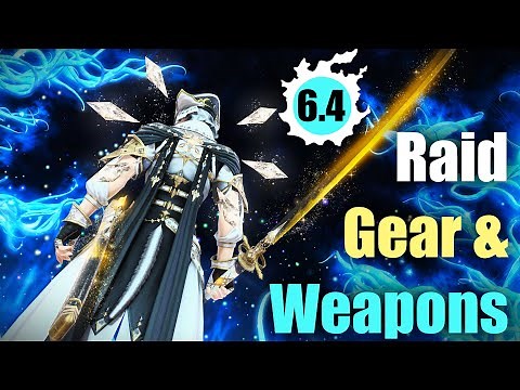 All NEW Anabaseios Gear Sets & Weapons | Patch 6.4 | 4k/UHD