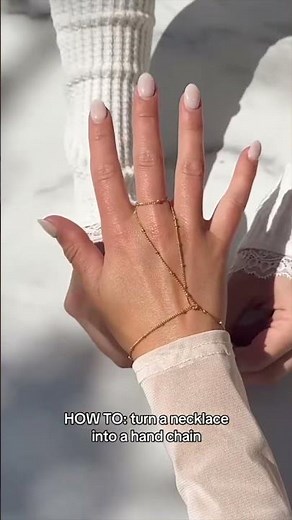 How to Turn a Necklace into a Hand Chain ✨ | Jewelry Tips with Brook & York