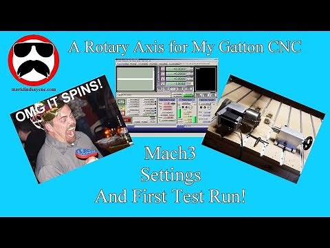 Mach3 Settings for My Rotary Axis