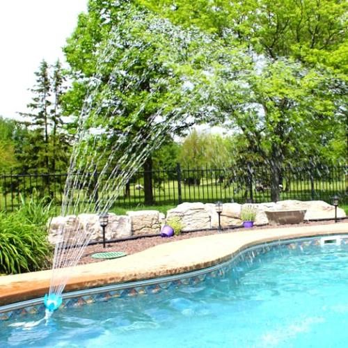 The Magic Pool Fountain Easy Installation Video 
