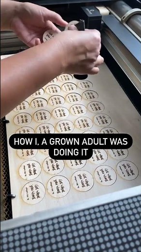 Glowforge Life Hack from a 10-year-old ✨ #shorts