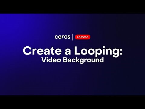 Create a Looping Video Background
