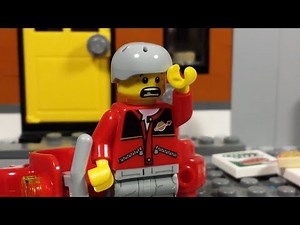 Pizza Delivery Fail - LEGO Stop Motion