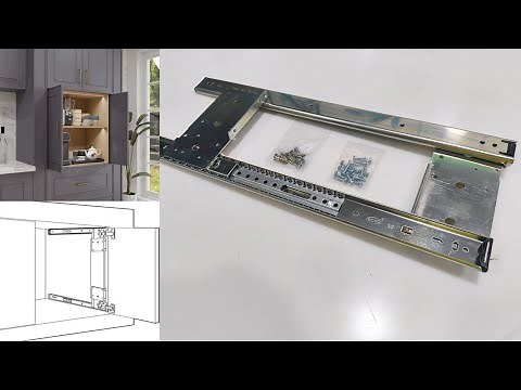 Pocket Door Channel (Ebco) Pocket Door System | Manual Pocket Door Slide Telescopic Channel