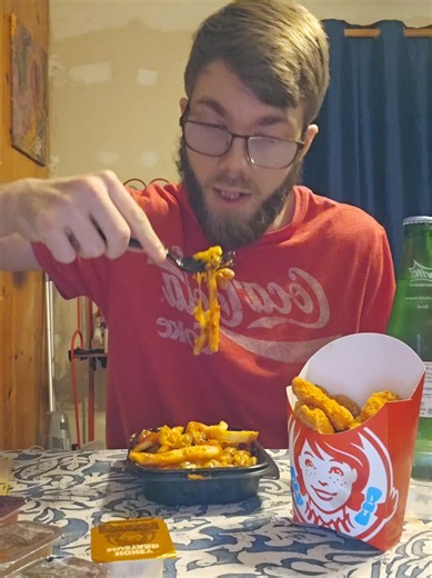 Delicious Wendy's Dinner Eating Show Experience