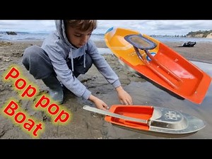 Pop pop Boat tiny steam engine toy