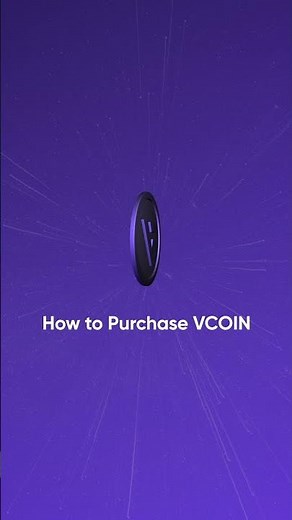 How To Purchase VCOIN- Mobile Web