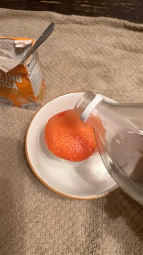 ￼ Homemade volcano 🤣🤣🤣 #michiganwinter