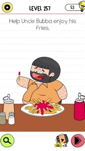 Brain test 4//Level 257