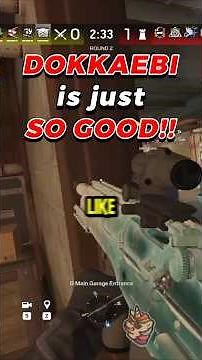 Dokkaebi Breaks EVERY DEFENDER in R6 #siege #shorts